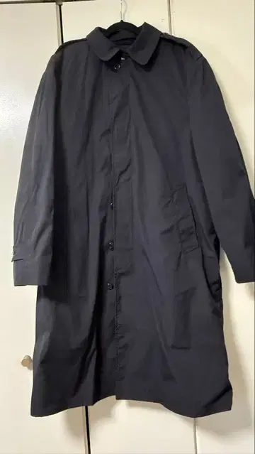 미군 실물 US.NAVY 올웨더 코트 (블랙 네이비)