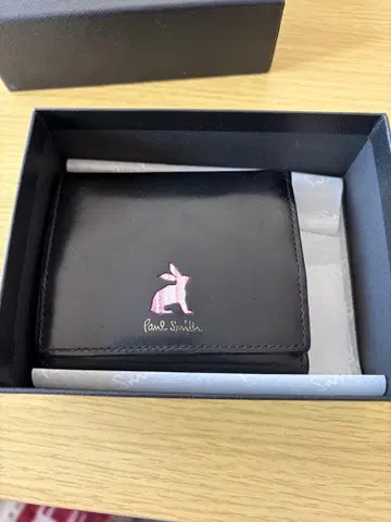 Paul Smith 블랙 이단 접이식 지갑