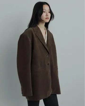 안느크 에코 스웨이드 자켓