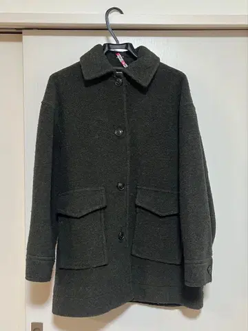 Ray beams 멜란지 하프 코트