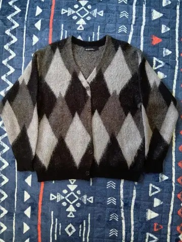 UNITED ARROWS 아가일 무늬 가디건