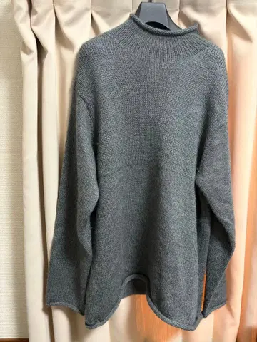 Y's for men 롤넥 울 니트