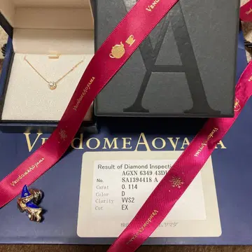 Vendome Aoyama 다이아몬드 목걸이