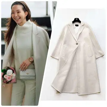 [ 23구 ] 미사용 새상품 정가 6.9만 울 리버 롱 코트 체스터 코트