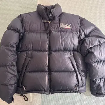 퍼스트 다운 다운 자켓 M 눕시형 블랙 두꺼운