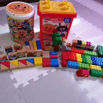 호빵맨 블록 쌓기 세트