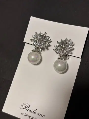 BRIDEME [ ZP-06 ] 큐빅 지르코니아 귀찌