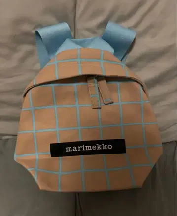 마리메꼬 스카이블루 marimekko HENTO ISO RUUTU 백팩