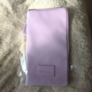 frunco 퍼플 합성 피혁 응원봉 케이스