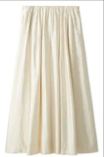 미라 오웬 허리밴딩 시어 샤이니 벌룬 스커트