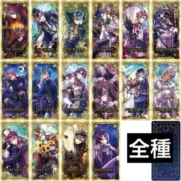 악마 집사와 검은 고양이 아쿠네코 타로풍 카드 컴플리트 세트