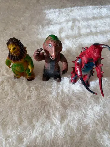 부르파쿠&마스다야 괴수 소프트 비닐 세트