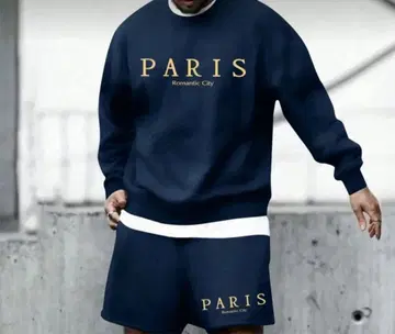 PARIS 로고 네이비 트레이닝복 JP-XL