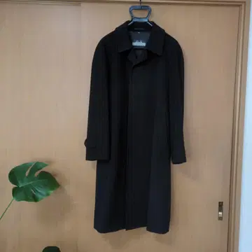 캐시미어 100% 체스터 코트 블랙