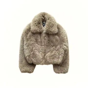 GAP short fur jacket