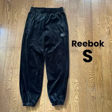 Reebok 벨로아 팬츠 블랙