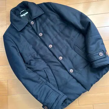 저널 스탠다드 퀼팅 코트 자켓 네이비 S