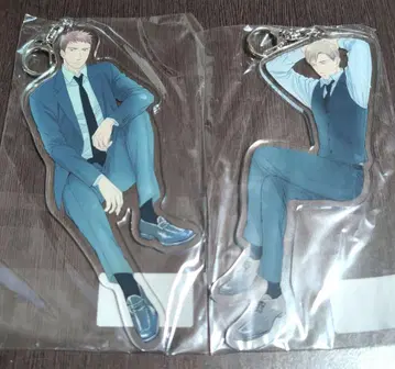 요네다 코우 사에즈루 코미코미 한정판 아크링 키링 야시로/도메키 세트