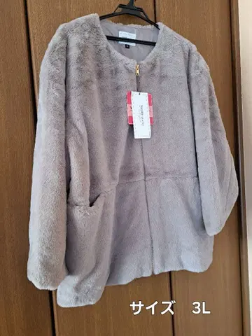 택 포함 새상품 vanilla studio 노카라 자켓 3L