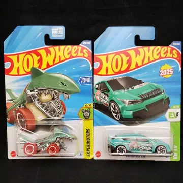 핫휠 US 카드 보물찾기 샤크바이트 키아 EV6 2대