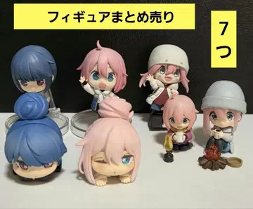 유루캠 묶음 판매 가카미가하라 나데시코 시마 린 피규어 가챠가챠