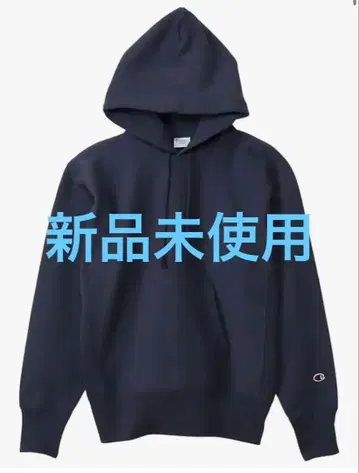 champion 리버스 위브 후드티 M 네이비