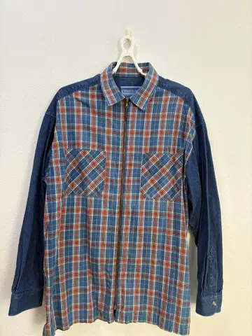 GEORGES FRANCK 체크 무늬 셔츠