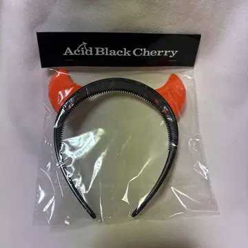 새상품 Acid Black Cherry 머리띠 할로윈