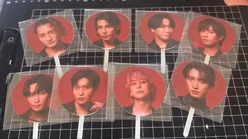 SnowMan 미니 부채 On