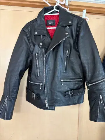 호른웍스 더블 가죽 라이더스 HORN WORKS LL 소가죽