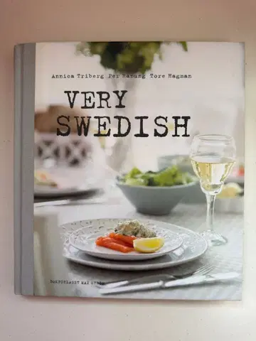 VERY SWEDISH 스웨덴 요리 도서 북유럽