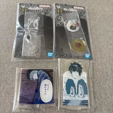 DEATH NOTE 제일복권 H상, G상 데스노트 4점 세트