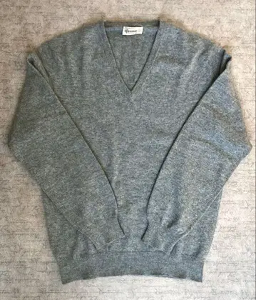 Glenmac 울 V넥 스웨터 S 사이즈 영국제