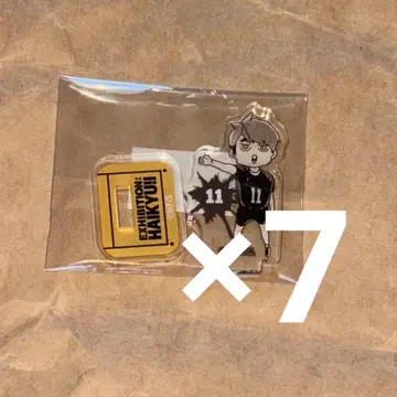 하이큐 미야 오사무 아크릴 mini 피규어 7개 세트