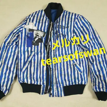 티어스 오브 스완 아나키 셔츠 리버서블 MA1 키시단