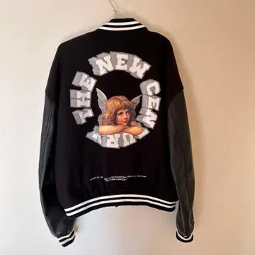 HARSHANDCRUEL 천사 바시티 자켓 L