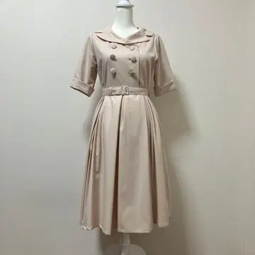 어나더 앙제 원피스 롱 원피스 성인 가을 봄 벨트