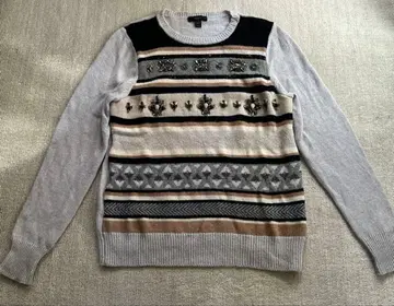 J.Crew 비즈 장식 스웨터 M