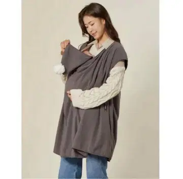 코니 아기띠 케이프 아우터