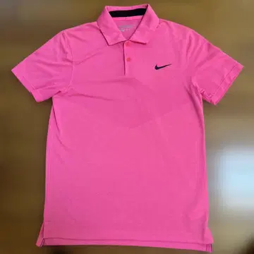 NIKE 골프 반팔 셔츠 M 사이즈 핑크