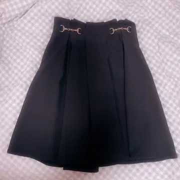 evelyn 비트 플레어 스커트