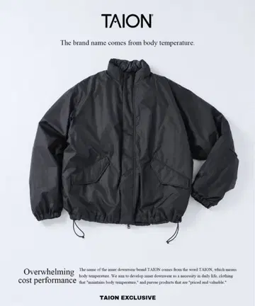 TAION JOURNAL STANDARD relume 별주 다운 블루종