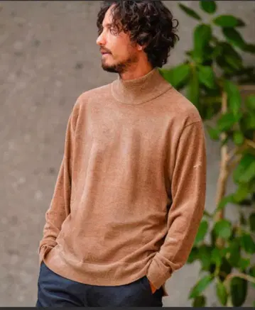 CALL & RESPONSE 최선택 샤기 터틀 니트