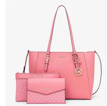 핑크 토트백 세트