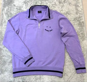 PS Paul Smith Happy Half Zip Sweat 속기모 L