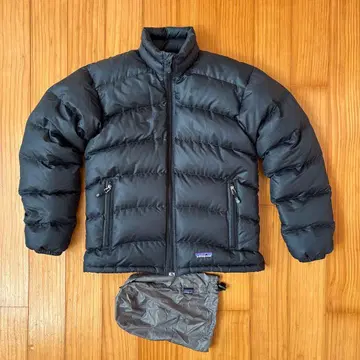 patagonia 블랙 다운 자켓 여성용 XS