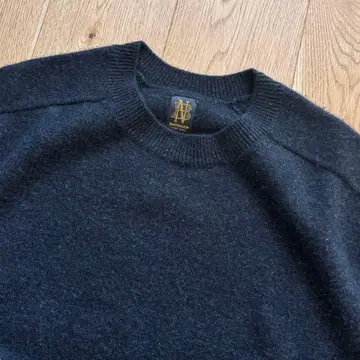 BATONER 울 스웨터 다크 그레이