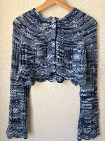 BEAMS BOY 빔즈 숏 기장 니트