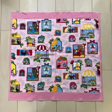 페이저 자수 타월