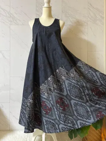 오시마 명주 리메이크 오시마 명주 롱 원피스 오시마 명주 오버롤 스커트